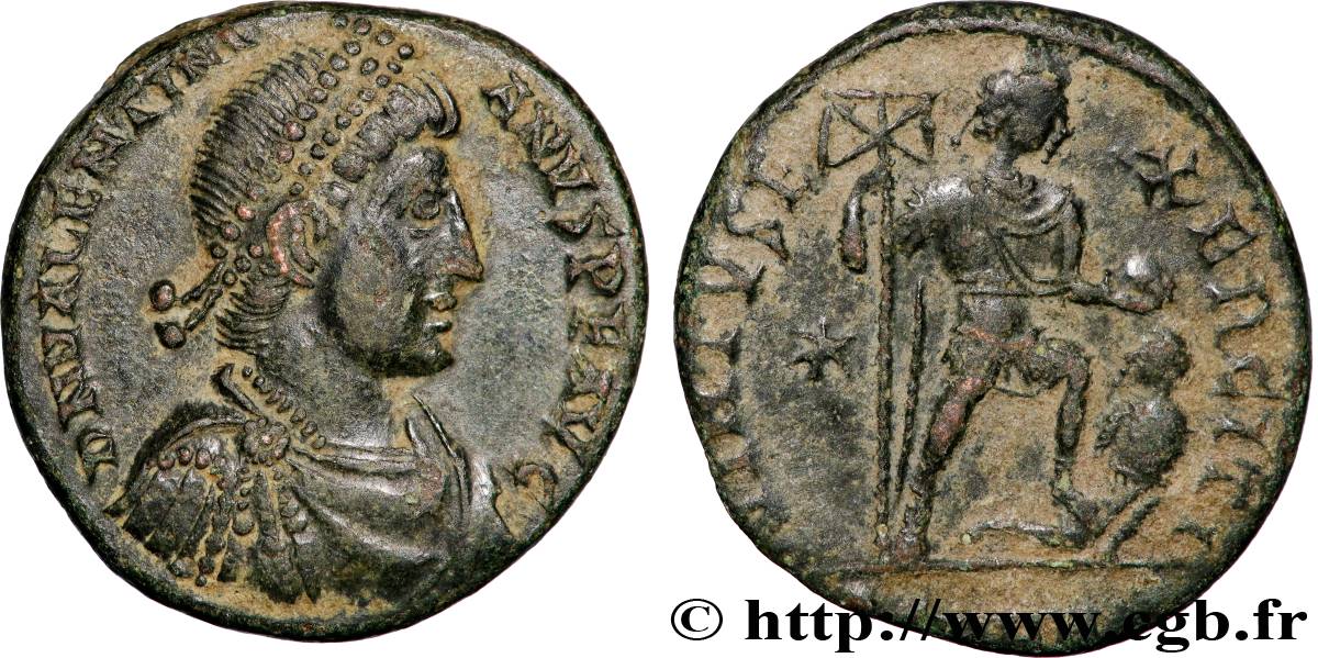 VALENTINIAN II Maiorina pecunia AU/XF