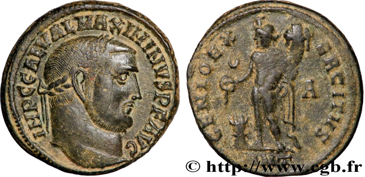 MAXIMINUS II  Follis ou nummus AU/XF