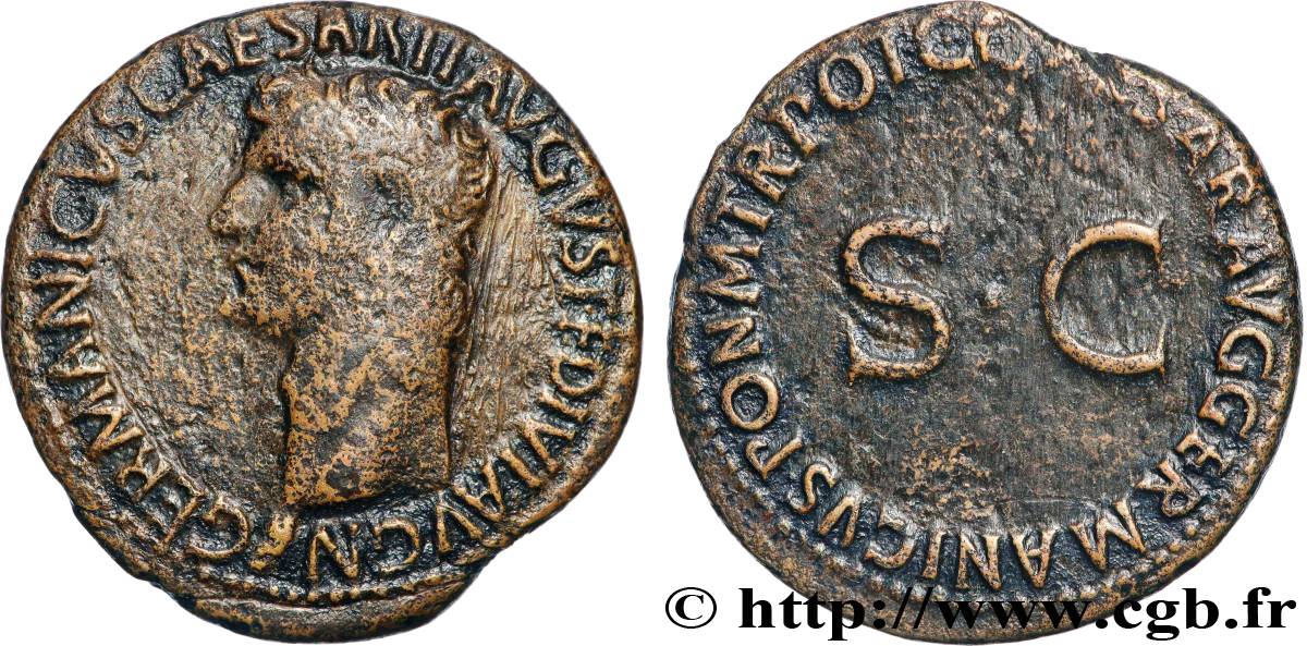 GERMANICUS As XF