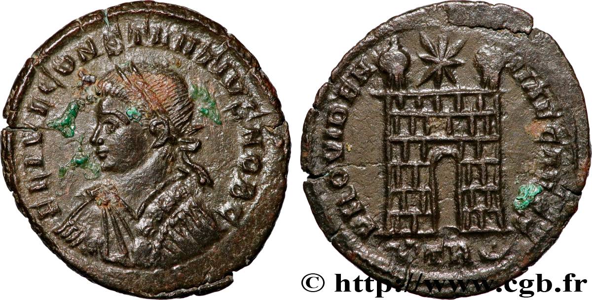 CONSTANTIUS II Centenionalis ou nummus AU