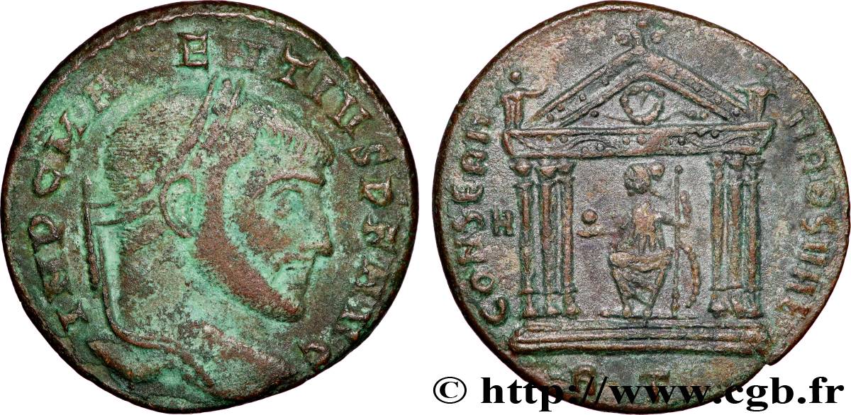 MAXENTIUS Follis ou nummus SS/fVZ