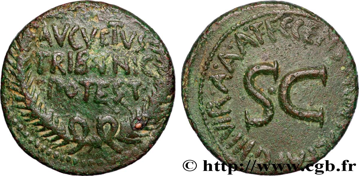 AUGUSTUS Dupondius XF