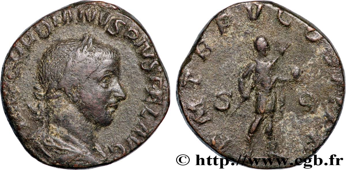 GORDIAN III Sesterce VF