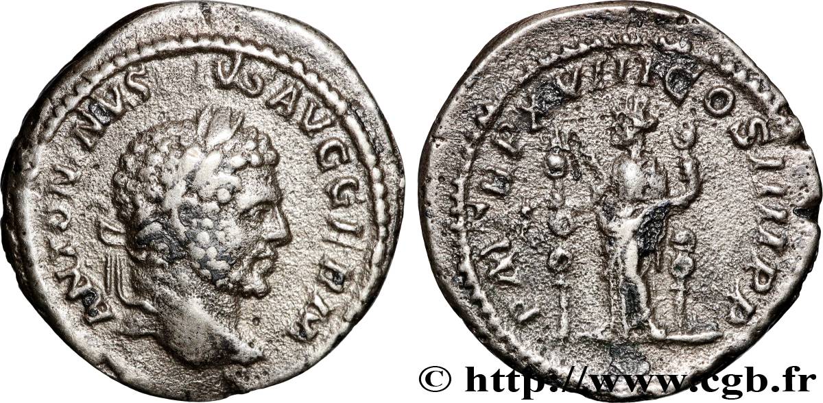 CARACALLA Denier XF