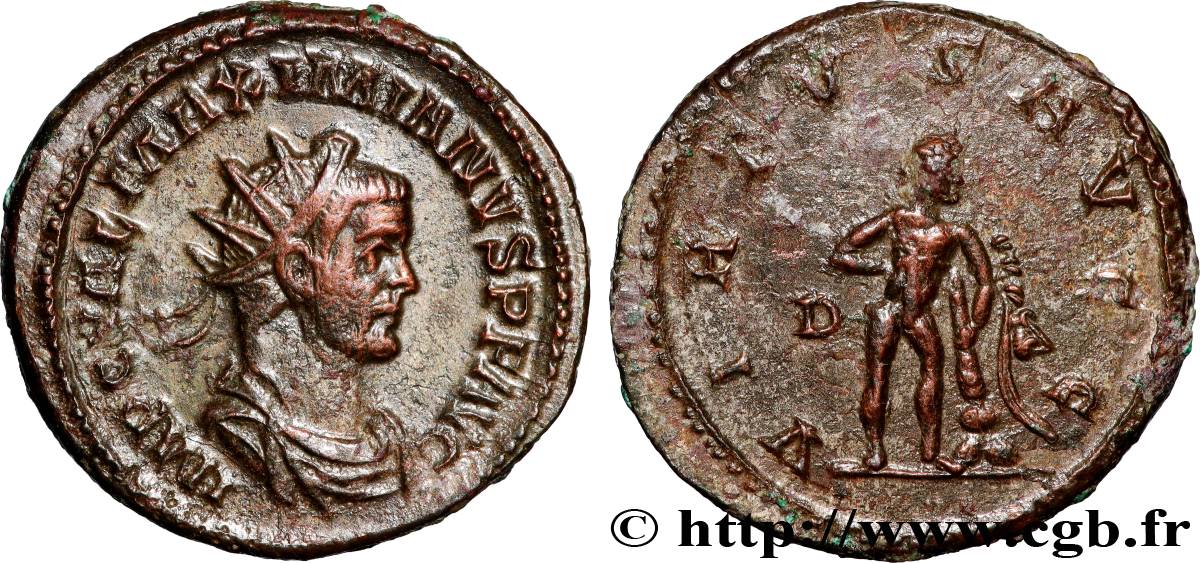 MASSIMIANO ERCOLE Aurelianus q.SPL