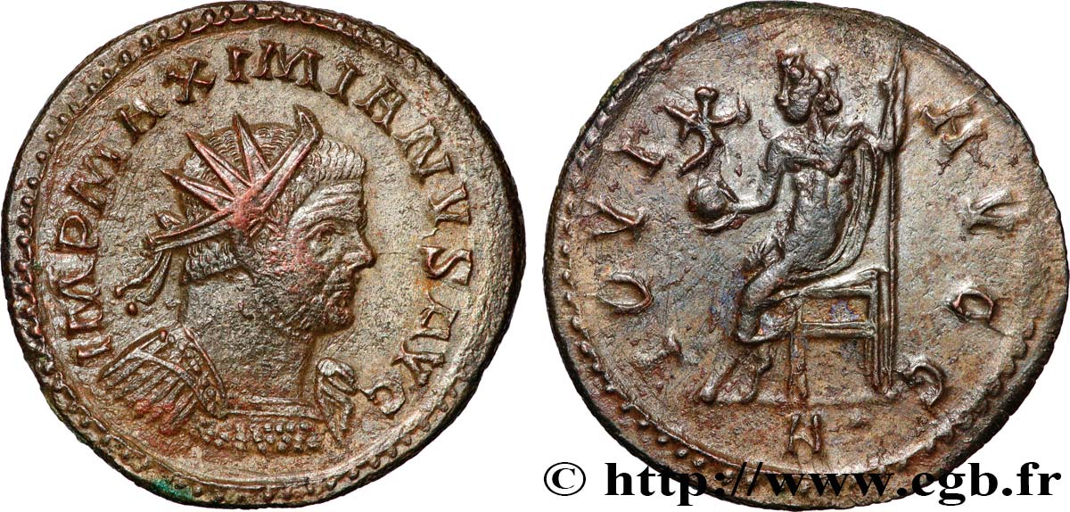 MAXIMIANUS HERCULIUS Aurelianus AU/XF