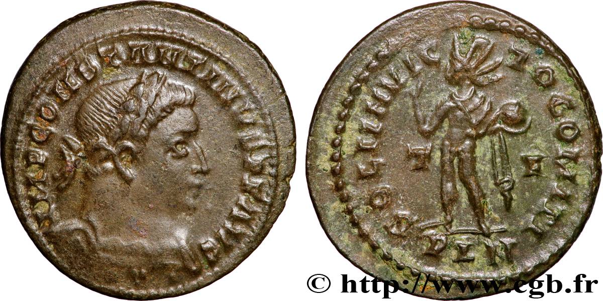 COSTANTINO I IL GRANDE Follis ou nummus q.SPL