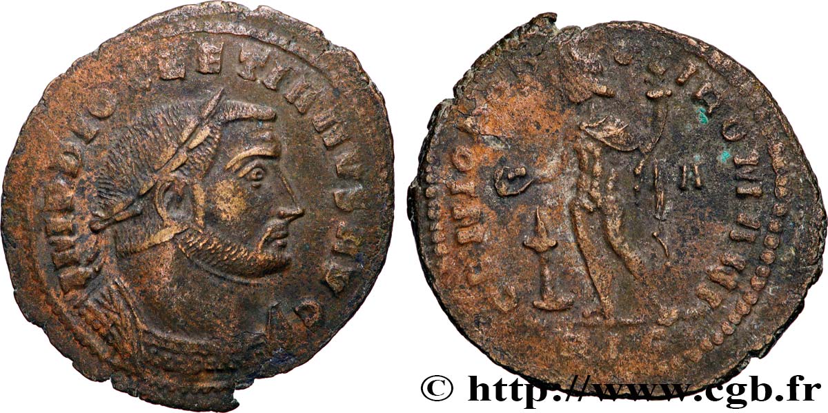 DIOCLETIAN Follis ou nummus XF/VF