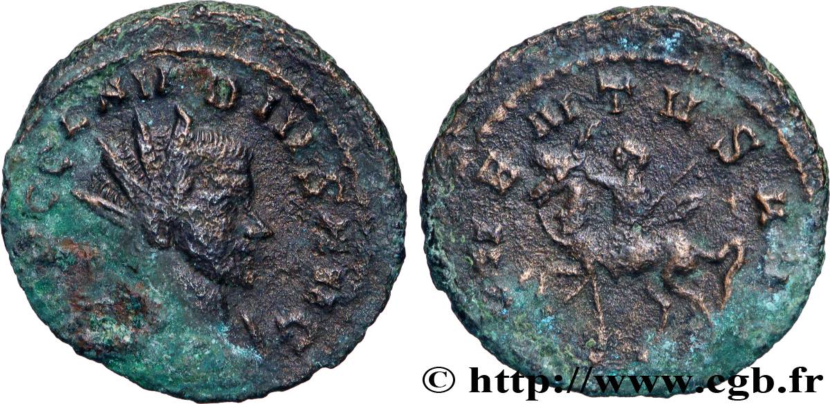 CLAUDIUS II GOTHICUS Antoninien VF/XF