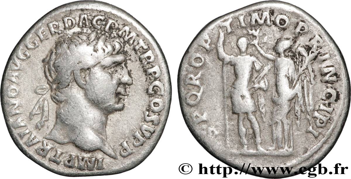 TRAJANUS Denier XF