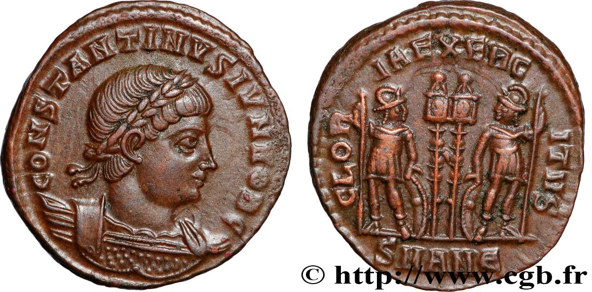 CONSTANTINUS II Centenionalis ou nummus fST/VZ