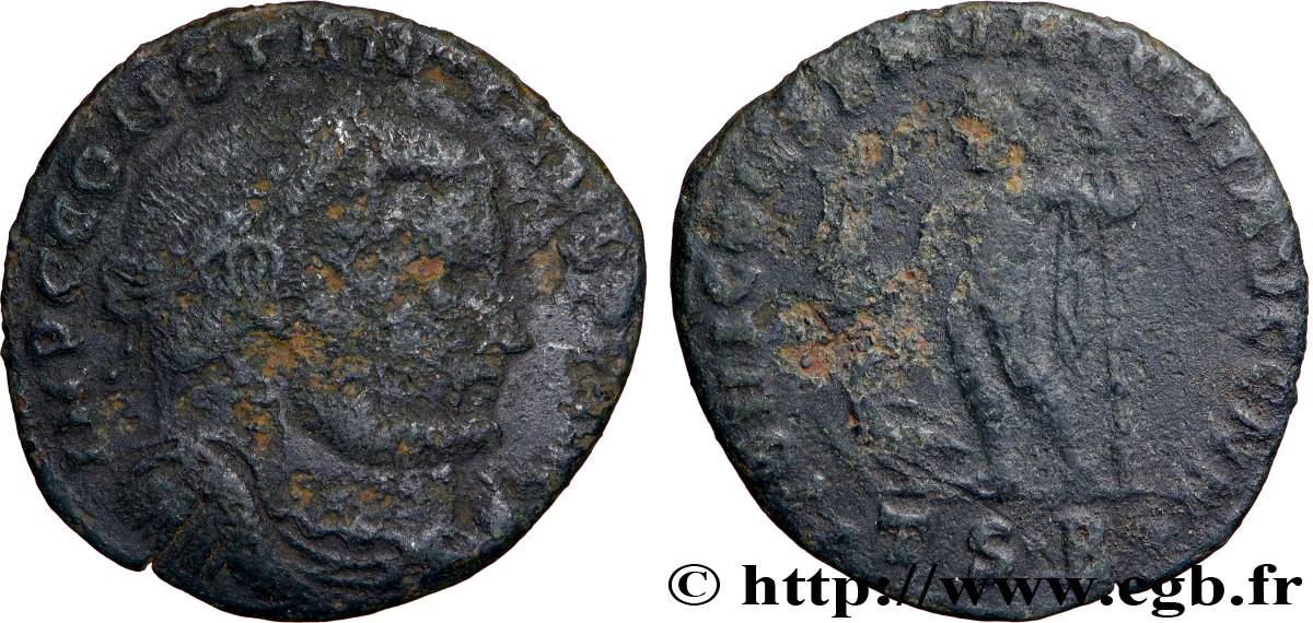 CONSTANTIN Ier LE GRAND Follis ou nummus TB