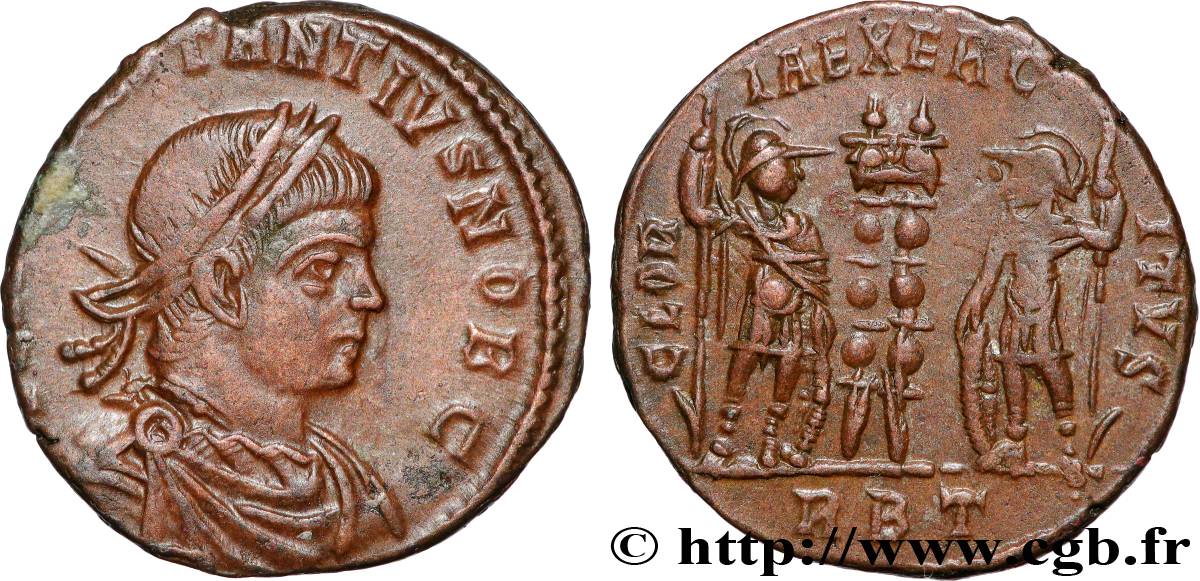 CONSTANTIUS II Centenionalis ou nummus VZ