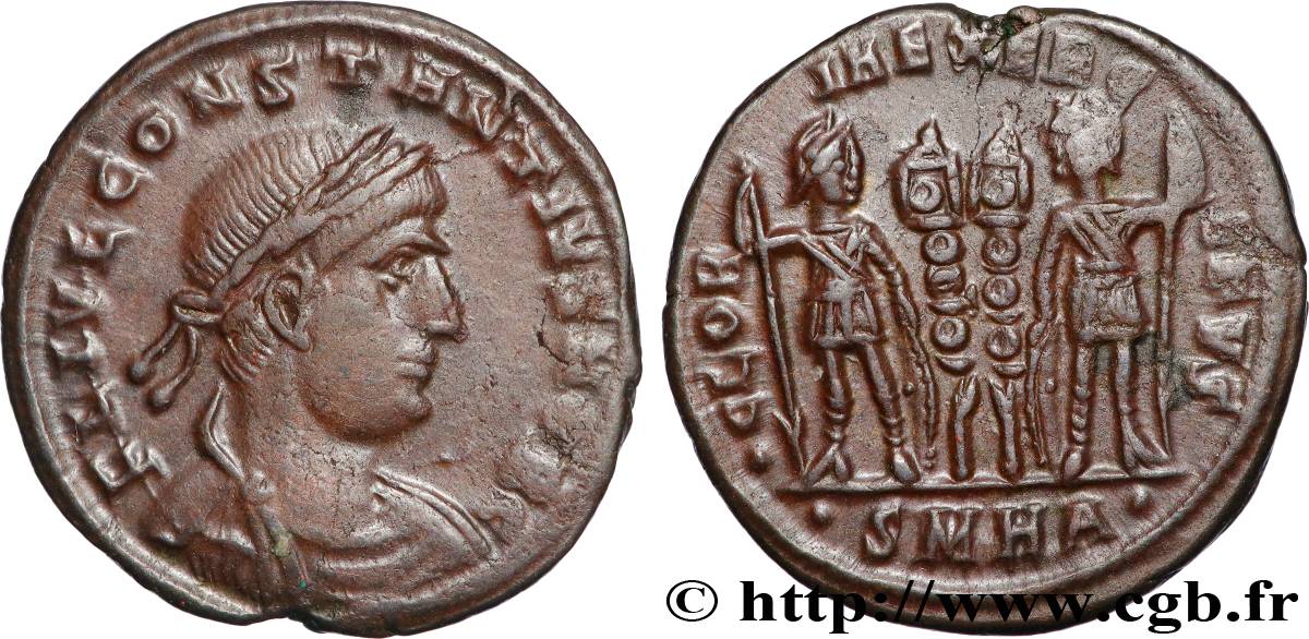 CONSTANCE II Centenionalis ou nummus SUP