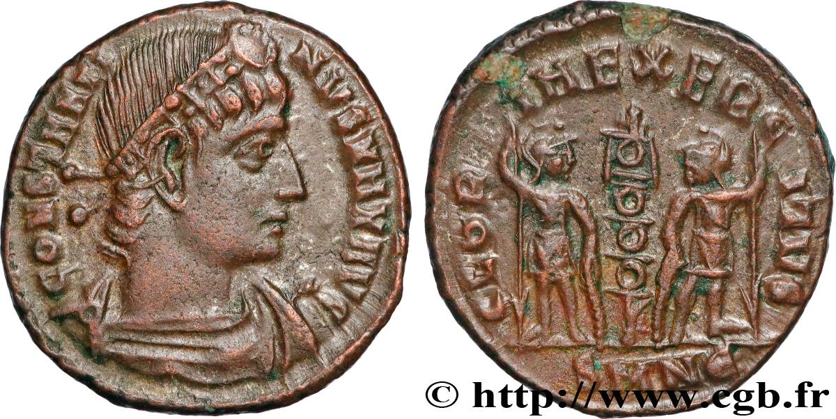 CONSTANTINE I THE GREAT Centenionalis ou nummus AU