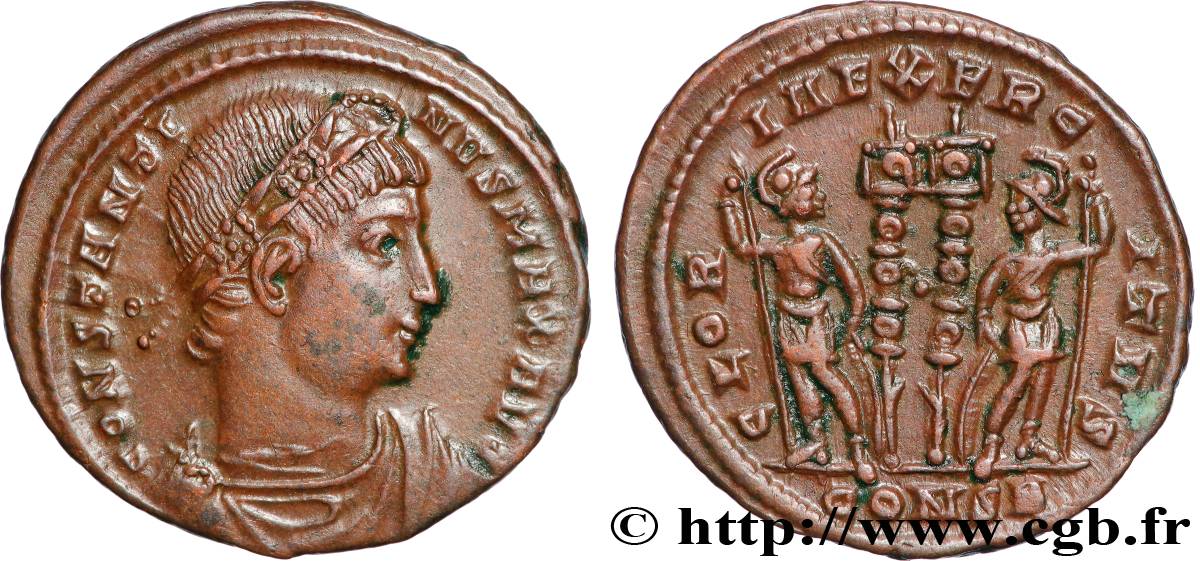 CONSTANTINE I THE GREAT Centenionalis ou nummus AU