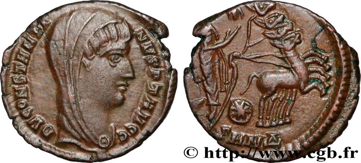 CONSTANTINE I THE GREAT Centenionalis ou nummus AU