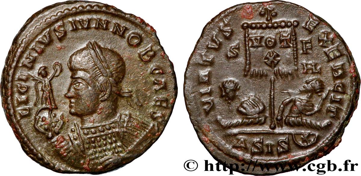 LICINIUS II Centenionalis ou nummus AU