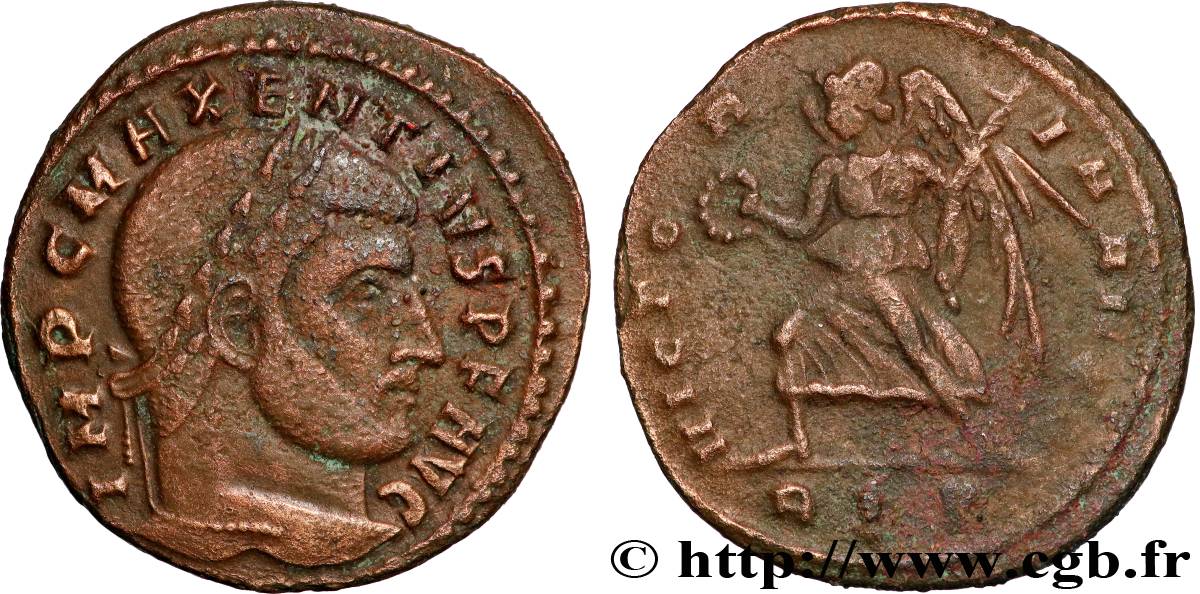 MAXENTIUS Follis ou nummus XF