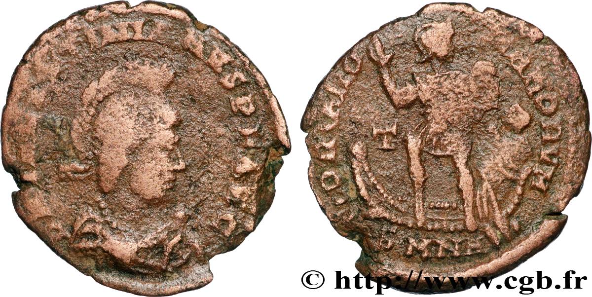 VALENTINIAN II Maiorina pecunia VF