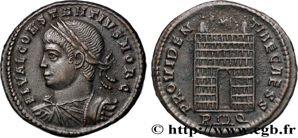 CONSTANCE II Centenionalis ou nummus SUP