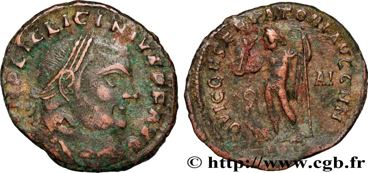 LICINIUS Ier Follis ou nummus TB+