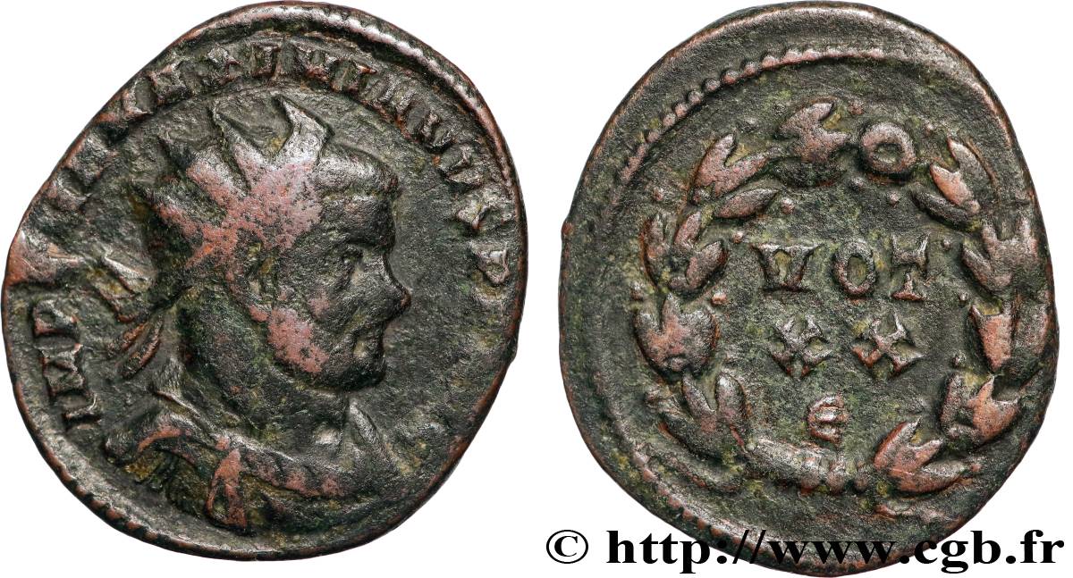 MAXIMIANUS HERCULIUS Pseudo ou néo-aurelianus VF/XF