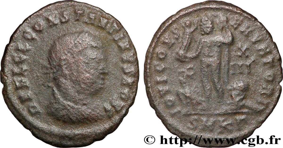 COSTANTINO II Follis ou nummus q.BB