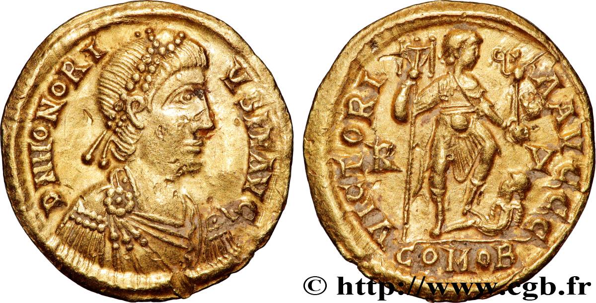 HONORIUS Solidus AU/XF