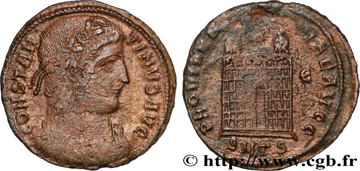 CONSTANTINE I THE GREAT Centenionalis ou nummus XF