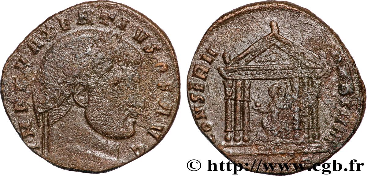 MAXENTIUS Follis ou nummus XF