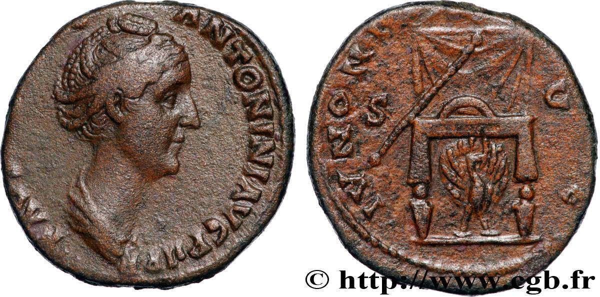 FAUSTINE MÈRE Dupondius TTB/TB+