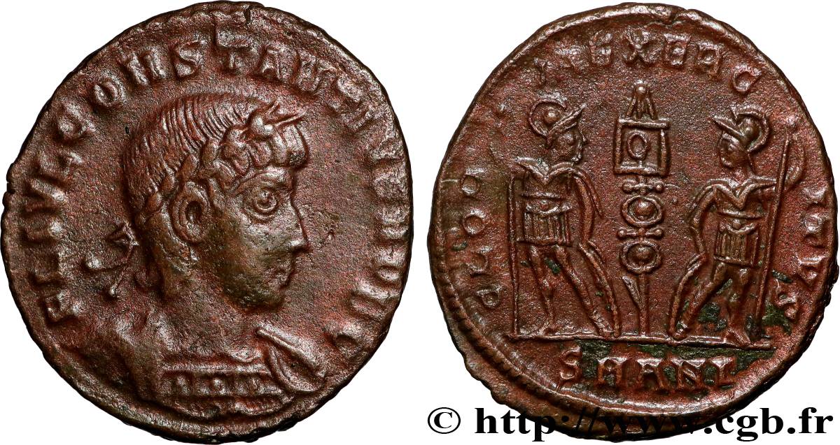 CONSTANCE II Centenionalis ou nummus SUP