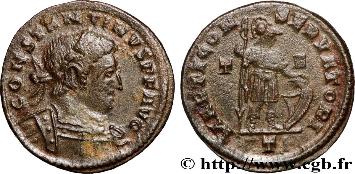 CONSTANTINE I THE GREAT Follis ou nummus XF/AU