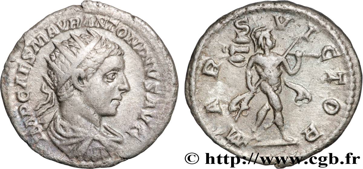 ELAGABALUS Antoninien fVZ