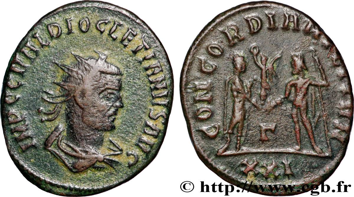 DIOCLETIAN Aurelianus XF