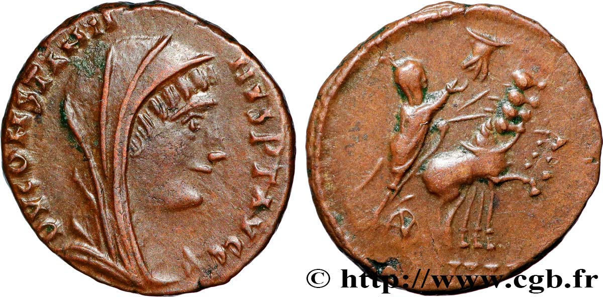 CONSTANTINO I EL MAGNO Centenionalis ou nummus MBC+