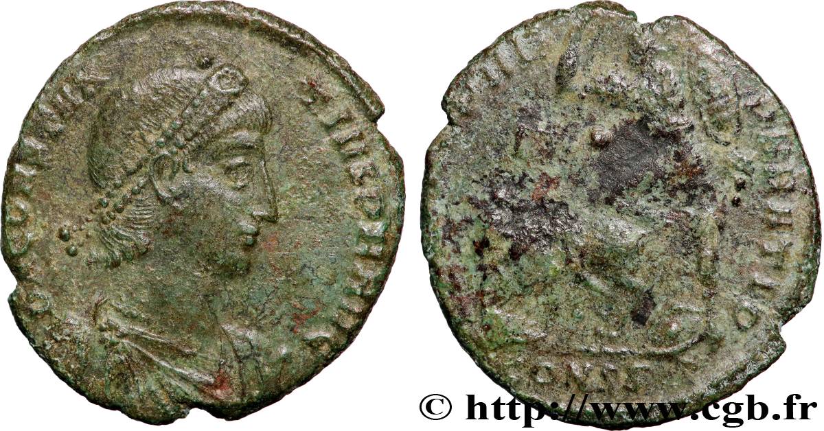 CONSTANTIUS II Maiorina (MB, Æ 2) AU/VF