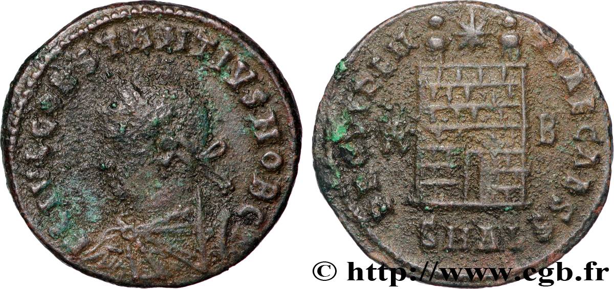 CONSTANTIUS II Centenionalis ou nummus VF