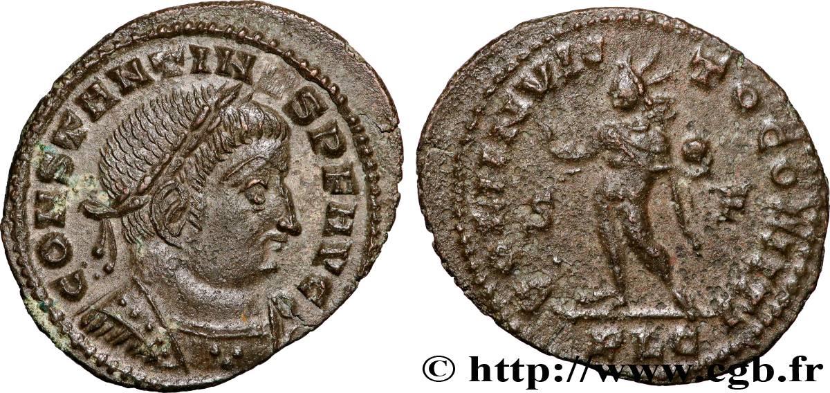 CONSTANTIN Ier LE GRAND Follis ou nummus TTB+/TTB