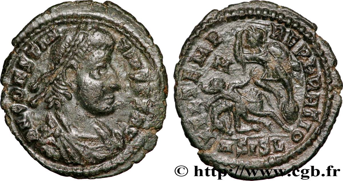 CONSTANTIUS II Maiorina réduite XF