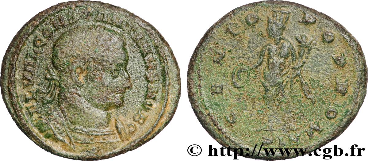 CONSTANTINUS I DER GROßE Follis ou nummus SS