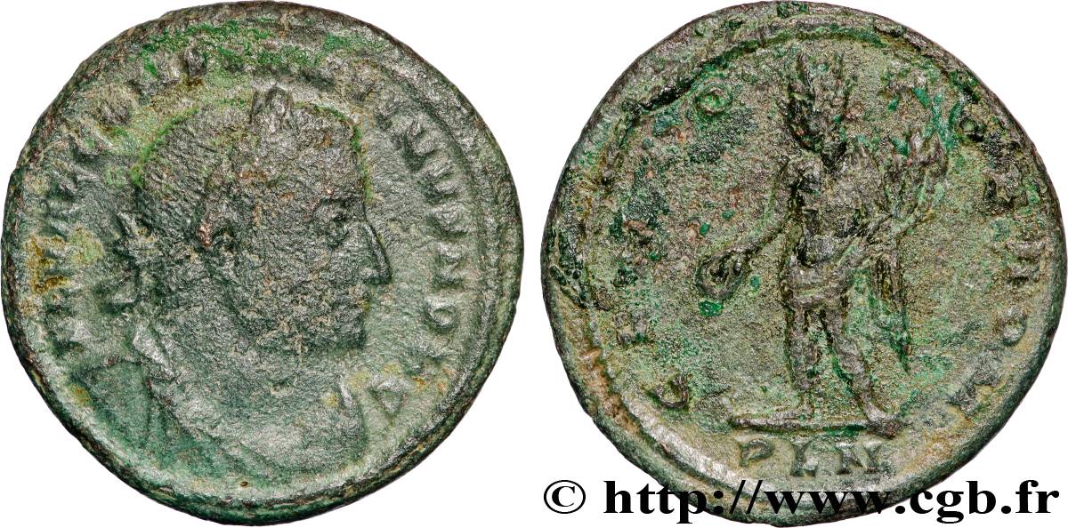 CONSTANTINUS I DER GROßE Follis ou nummus SS