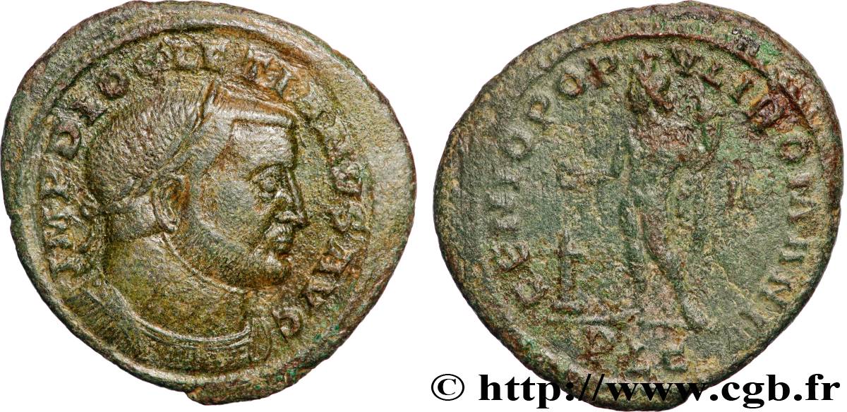 DIOCLETIANUS Follis ou nummus SS/fSS