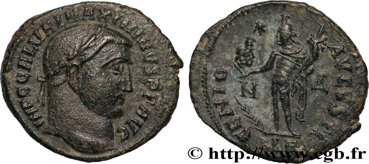 MAXIMINUS II  Follis ou nummus XF