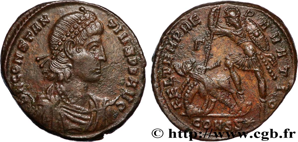 CONSTANTIUS II Maiorina  AU