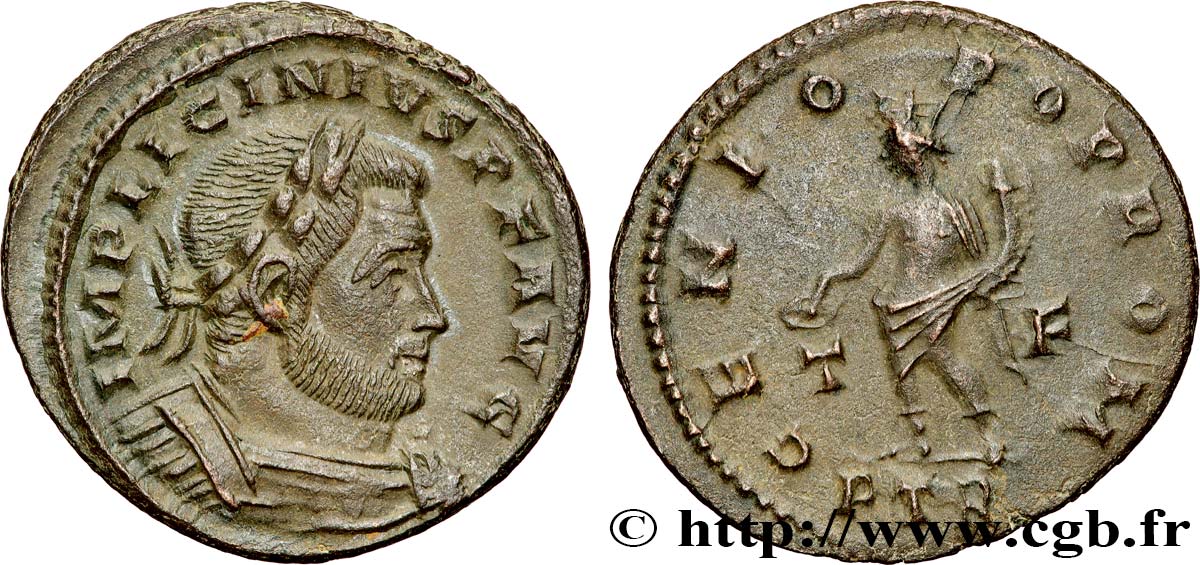 LICINIUS I Follis ou nummus VZ/SS