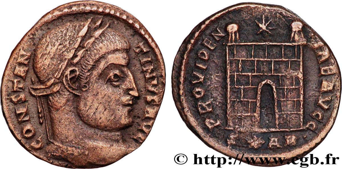 CONSTANTINE I THE GREAT Centenionalis ou nummus XF