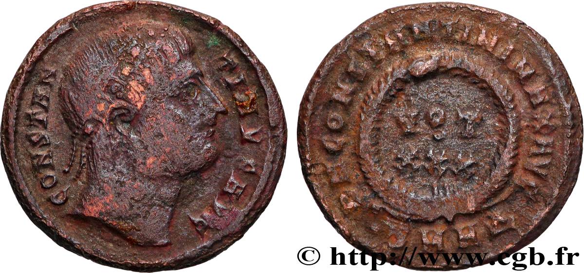 CONSTANTINE I THE GREAT Centenionalis ou nummus VF/XF