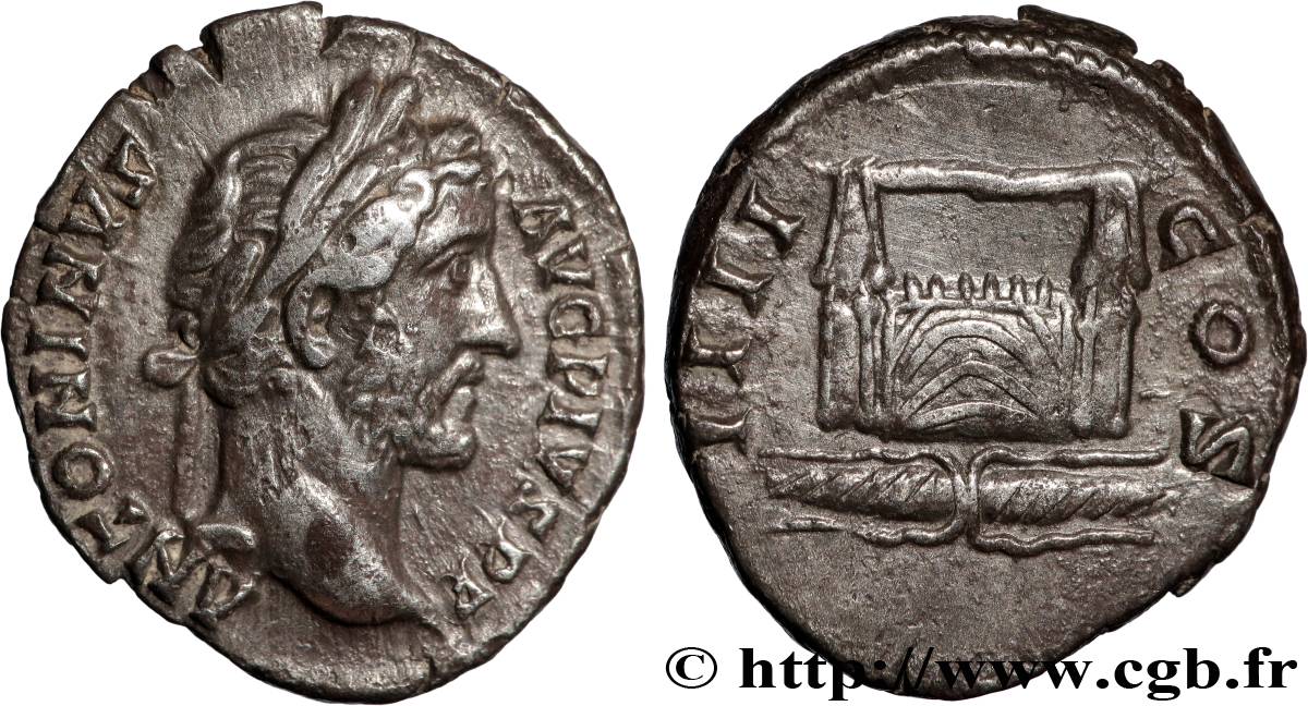 ANTONINUS PIUS Denier AU